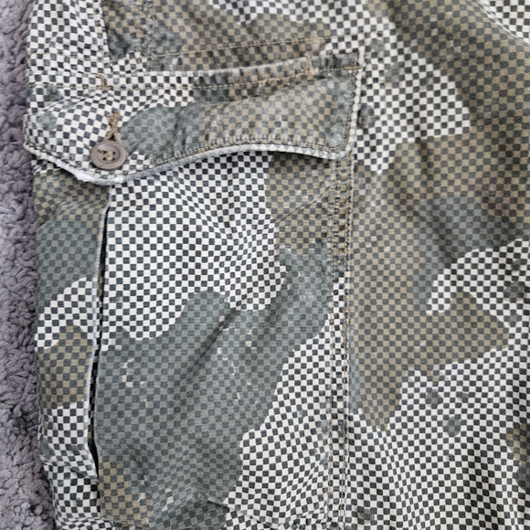 Levis Camo Cargo Pants Men 38x32 Utility Woodland Military Workwear Hunting - Picture 4 of 15